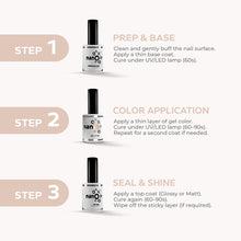 Load image into Gallery viewer, N-2706 – Taupe Whisper Gel Polish – 15ml | Long-Lasting, High-Gloss Soft Beige Nude Nail Polish Gel
