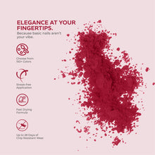 تحميل الصورة إلى عارض المعرض، بودرة غمس الأظافر D 2710 Raspberry Wine 30 جرام 

