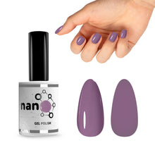 Load image into Gallery viewer, N-2711 – Frosty Lilac Gel Polish – 15ml | Long-Lasting, High-Gloss Deep Moody Purple Nail Polish Gel
