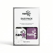 Load image into Gallery viewer, P2711 – Frosty Lilac Duo Pack – TPO &amp; HEMA Free Gel Polish &amp; Nail Lacquer (15ml each) | Long-Lasting, High-Gloss Nail Polish Set