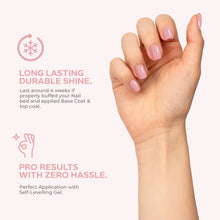 Load image into Gallery viewer, N-2713 – Blush Petal Gel Polish – 15ml | Long-Lasting, High-Gloss Soft Blush Pink Nail Polish Gel
