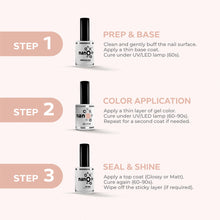 Load image into Gallery viewer, N-2718 – Muted Tan Gel Polish – 15ml | Long-Lasting, High-Gloss Pinkish Beige Nail Polish Gel
