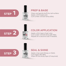 Load image into Gallery viewer, N-2720 – Water Rose Gel Polish – 15ml | Long-Lasting, High-Gloss Gentle Dusky Pink Nail Polish Gel
