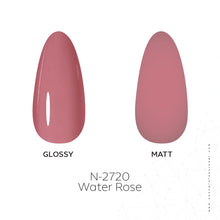 Load image into Gallery viewer, N-2720 – Water Rose Gel Polish – 15ml | Long-Lasting, High-Gloss Gentle Dusky Pink Nail Polish Gel
