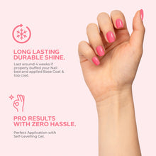 Load image into Gallery viewer, N-2722 – Blushing Rose Gel Polish – 15ml | Long-Lasting, High-Gloss Bright Playful Pink Nail Polish Gel
