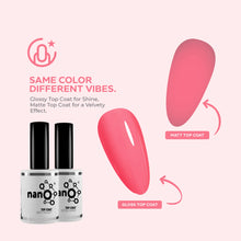 Load image into Gallery viewer, N-2722 – Blushing Rose Gel Polish – 15ml | Long-Lasting, High-Gloss Bright Playful Pink Nail Polish Gel

