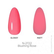 Load image into Gallery viewer, N-2722 – Blushing Rose Gel Polish – 15ml | Long-Lasting, High-Gloss Bright Playful Pink Nail Polish Gel
