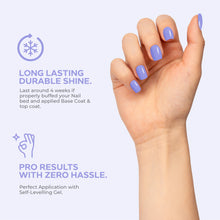 Load image into Gallery viewer, N2734 – Periwinkle Blue Gel Polish – 15ml | Long-Lasting, High-Gloss Soft Periwinkle Blue Nail Polish Gel
