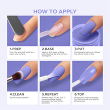Load image into Gallery viewer, D 2734 Periwinkle Blue Nail Dipping Powder – 28gm | Soft Cool Blue Dip Powder | Nail Dipping System
