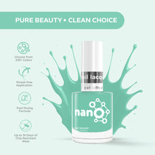 Load image into Gallery viewer, L 2736 – Seafoam Green Nail Polish – 15ml | High Gloss, Gel Like Finish Green Nail Polish | Breezy Seafoam Green Nail Lacquer
