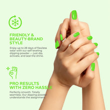 تحميل الصورة إلى عارض المعرض، بودرة غمس الأظافر باللون الأخضر الزمردي D 2738، 30 جم 
