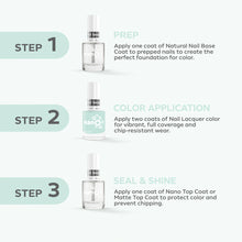 Load image into Gallery viewer, L 2739 – Pale Aqua Nail Polish – 15ml | High Gloss, Gel Like Finish Light Blue Nail Polish | Soothing Aqua Blue Nail Lacquer