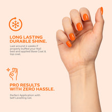 Load image into Gallery viewer, N2741 – Tangerine Orange Gel Polish – 15ml | Long-Lasting, High-Gloss Bright Tangerine Orange Nail Polish Gel
