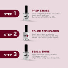 Load image into Gallery viewer, N2742 – Cherry Pop Gel Polish – 15ml | Long-Lasting, High-Gloss Vivid Cherry Red Nail Polish Gel
