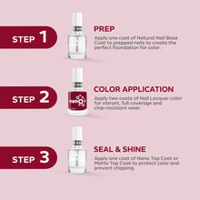 Load image into Gallery viewer, L 2742 – Cherry Pop Nail Polish – 15ml | High Gloss, Gel Like Finish Red Nail Polish | Vibrant Cherry Red Nail Lacquer
