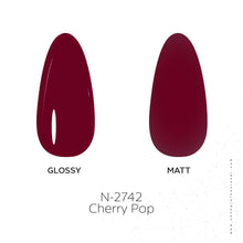 Load image into Gallery viewer, N2742 – Cherry Pop Gel Polish – 15ml | Long-Lasting, High-Gloss Vivid Cherry Red Nail Polish Gel
