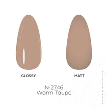 Load image into Gallery viewer, N2746 – Warm Taupe Gel Polish – 15ml | Long-Lasting, High-Gloss Warm Grayish-Brown Nail Polish Gel
