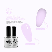 Load image into Gallery viewer, N-2753 – Lavender Frost Gel Polish – 15ml | Long-Lasting, High-Gloss Cool Frosted Lavender Nail Polish Gel
