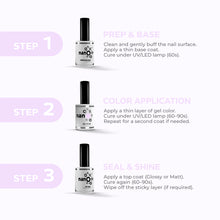 Load image into Gallery viewer, N-2753 – Lavender Frost Gel Polish – 15ml | Long-Lasting, High-Gloss Cool Frosted Lavender Nail Polish Gel
