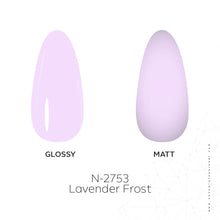 Load image into Gallery viewer, N-2753 – Lavender Frost Gel Polish – 15ml | Long-Lasting, High-Gloss Cool Frosted Lavender Nail Polish Gel
