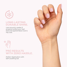 Load image into Gallery viewer, N2755 – Ballet Slipper Gel Polish – 15 ml | Long-Lasting, High-Gloss Sheer Blush-Pink Nail Polish Gel
