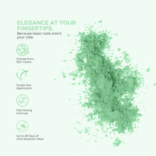 تحميل الصورة إلى عارض المعرض، بودرة غمس الأظافر D 2758 Mint Frost 30 جرام 

