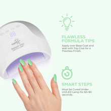 Load image into Gallery viewer, N2758 – Mint Frost Gel Polish – 15ml | Long-Lasting, High-Gloss Icy Mint Green Nail Polish Gel
