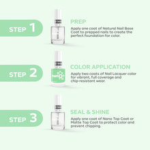 Load image into Gallery viewer, L 2758 – Mint Frost Nail Polish – 15ml | High Gloss, Gel Like Finish Light Mint Green Nail Polish | Frosty Green Nail Lacquer
