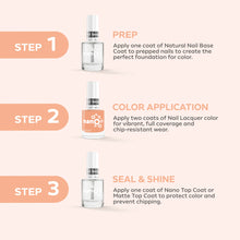 تحميل الصورة إلى عارض المعرض، طلاء أظافر L 2761 بلون الخوخ المرجاني 15 مل 