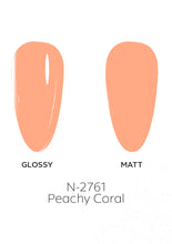 Load image into Gallery viewer, N-2761-Peachy Coral Gel Polish 15ml
