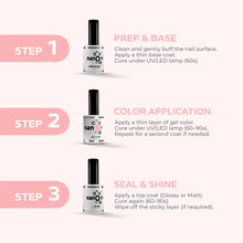 Load image into Gallery viewer, N2763 – Apricot Blush Gel Polish – 15ml | Long-Lasting, High-Gloss Soft Apricot Nude Nail Polish Gel
