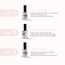Load image into Gallery viewer, N2774 – Pale Gray Gel Polish – 15ml | Long-Lasting, High-Gloss Soft Pink Nail Polish Gel
