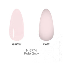 Load image into Gallery viewer, N2774 – Pale Gray Gel Polish – 15ml | Long-Lasting, High-Gloss Soft Pink Nail Polish Gel
