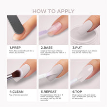 Load image into Gallery viewer, D 2775 Creamy Ivory Nail Dipping Powder – 28gm | Elegant Neutral Dip Powder | Nail Dipping System
