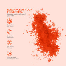 تحميل الصورة إلى عارض المعرض، بودرة غمس الأظافر D 2783 Orange Flame 30 جرام 