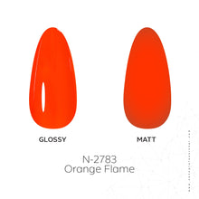 Load image into Gallery viewer, N2783 – Orange Flame Gel Polish – 15 ml | Long-Lasting, High-Gloss Fiery Orange Nail Polish Gel
