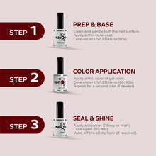 Load image into Gallery viewer, N2787 – Vineyard Red Gel Polish – 15ml | Long-Lasting, High-Gloss Deep Wine Red Nail Polish Gel
