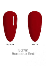 Load image into Gallery viewer, N-2791-Bordeaux Red Gel Polish 15ml
