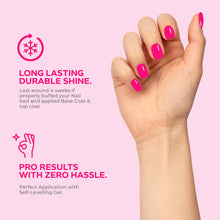 Load image into Gallery viewer, N2798 – Electric Pink Gel Polish – 15 ml | Long-Lasting, High-Gloss Neon-Pop Pink Nail Polish Gel
