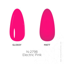 Load image into Gallery viewer, N2798 – Electric Pink Gel Polish – 15 ml | Long-Lasting, High-Gloss Neon-Pop Pink Nail Polish Gel
