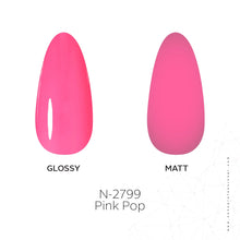 Load image into Gallery viewer, N2799 – Pink Pop Gel Polish – 15 ml | Long-Lasting, High-Gloss Vibrant Pink Nail Polish Gel
