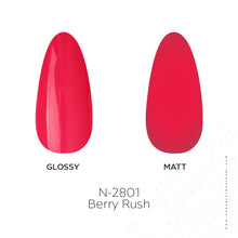 Load image into Gallery viewer, N2801 – Berry Rush Gel Polish – 15 ml | Long-Lasting, High-Gloss Rich Berry Pink Nail Polish Gel
