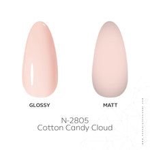 Load image into Gallery viewer, N2805 – Cotton Candy Cloud Gel Polish – 15 ml | Long-Lasting, High-Gloss Pastel Pink Nail Polish Gel
