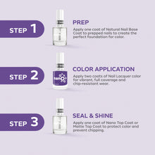 Load image into Gallery viewer, L 2807 – Purple Monarch Nail Polish – 15ml | High Gloss, Gel Like Finish Royal Purple Nail Polish | Deep Purple Nail Lacquer
