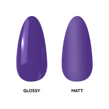 Load image into Gallery viewer, D 2807 Purple Monarch Nail Dipping Powder – 28g | Regal Deep Purple Dip Powder | Nail Dipping System