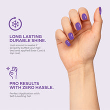 Load image into Gallery viewer, N2809 – Deep Lavender Gel Polish – 15ml | Long-Lasting, High-Gloss Rich Lavender Nail Polish Gel
