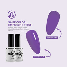Load image into Gallery viewer, N2809 – Deep Lavender Gel Polish – 15ml | Long-Lasting, High-Gloss Rich Lavender Nail Polish Gel
