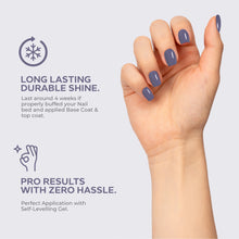 Load image into Gallery viewer, N2812 – Dusty Navy Gel Polish – 15 ml | Long-Lasting, High-Gloss Muted Navy Blue Nail Polish Gel

