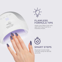 Load image into Gallery viewer, N2812 – Dusty Navy Gel Polish – 15 ml | Long-Lasting, High-Gloss Muted Navy Blue Nail Polish Gel
