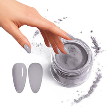 تحميل الصورة إلى عارض المعرض، بودرة غمس الأظافر باللون الرمادي الشبح D 2816، 30 جم 
